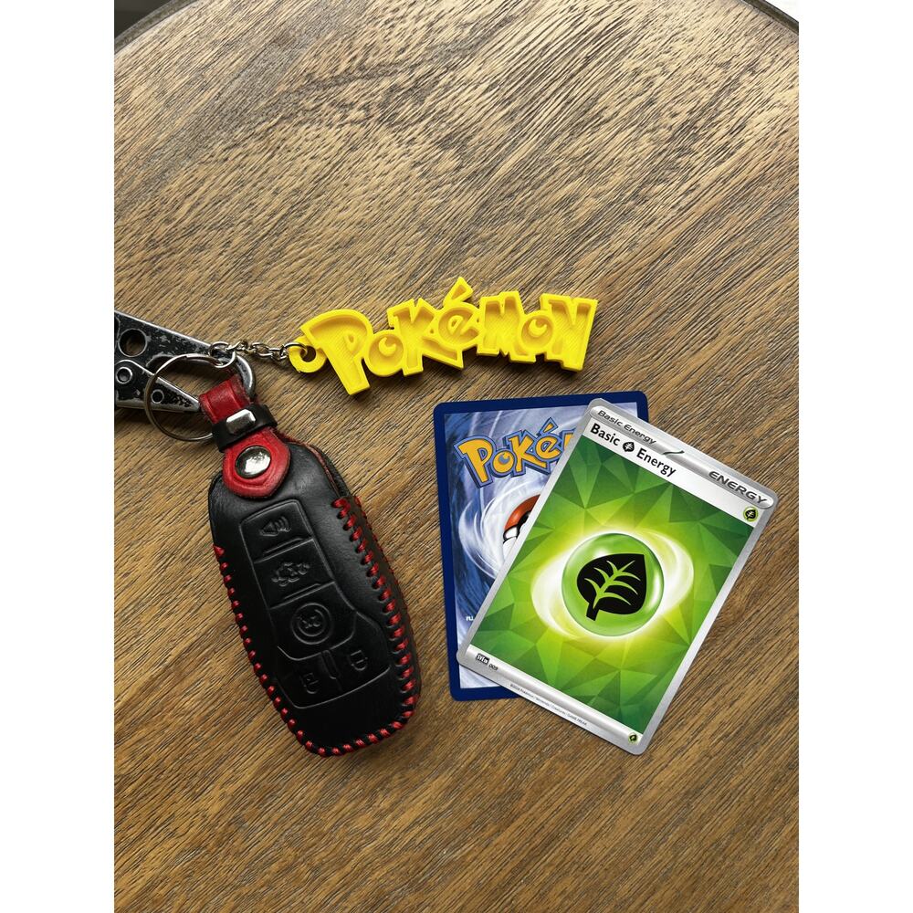 Pokémon-Inspired Keychain | Yellow | 3D Printed Collectible